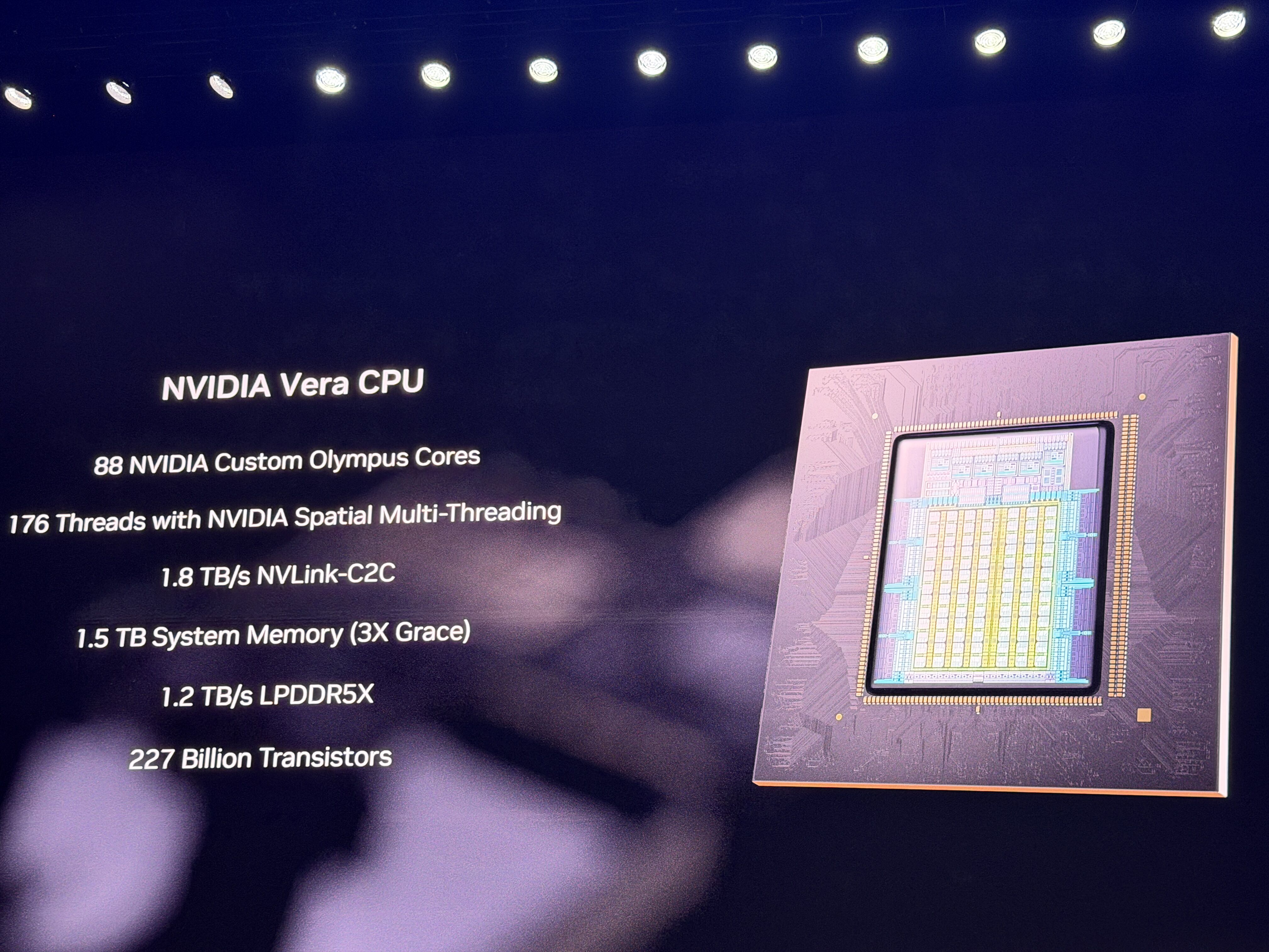 ▲▼黃仁勳CES秀Rubin家族六大晶片。(圖/記者高兆麟攝)