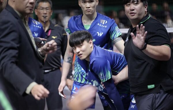 ▲吳宗軒。(圖/截自臺中連莊職業排球隊IG)