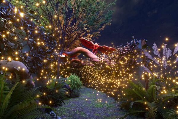 ▲2026中台灣元宵燈會主角是姆明。(示意圖/翻攝自大玩台中)