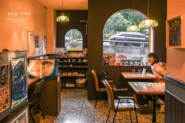 ▲▼文山木柵老派日式昭和風咖啡店「咖啡喫茶枝音」,布丁提拉米蘇都很好吃。(圖/部落客周花花提供)