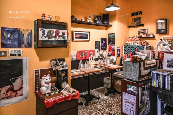 ▲▼文山木柵老派日式昭和風咖啡店「咖啡喫茶枝音」,布丁提拉米蘇都很好吃。(圖/部落客周花花提供)