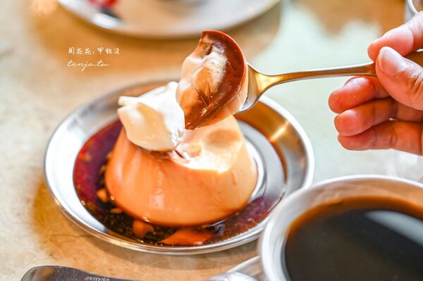 ▲▼文山木柵老派日式昭和風咖啡店「咖啡喫茶枝音」,布丁提拉米蘇都很好吃。(圖/部落客周花花提供)