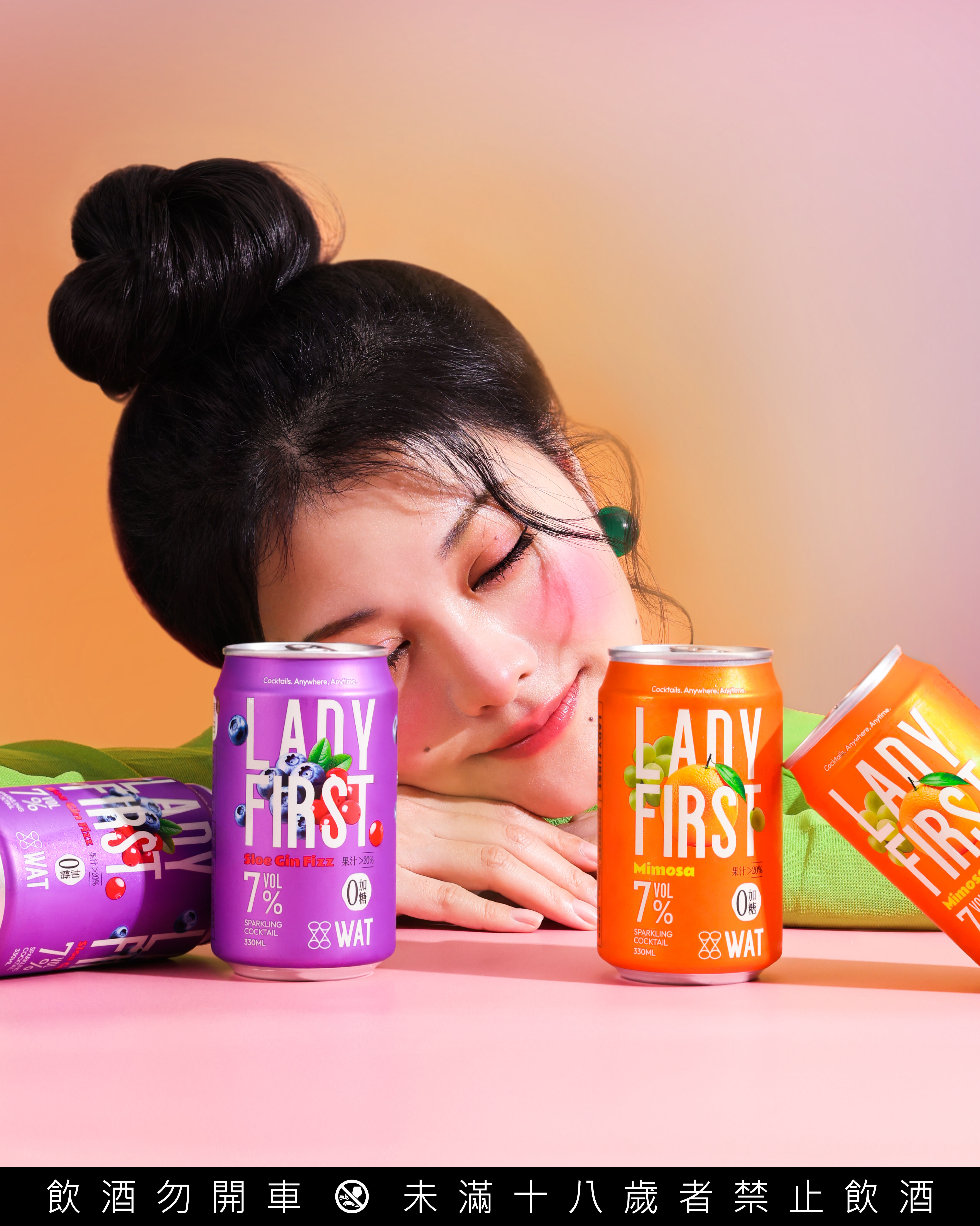 ▲安成宰操刀highball調酒登台。(圖/品牌提供)