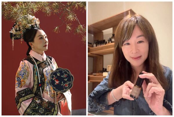 路永佳分享古裝扮相,氣場全開。(翻攝路永佳臉書)
