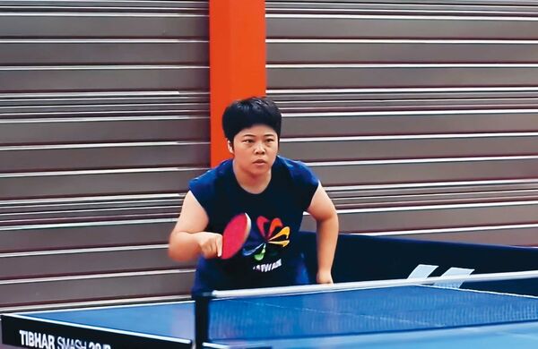 前桌球國手楊彗琪以投資彩券行等名義,吸金詐騙逾5千萬元。(翻攝台灣同志運動發展協會粉專)