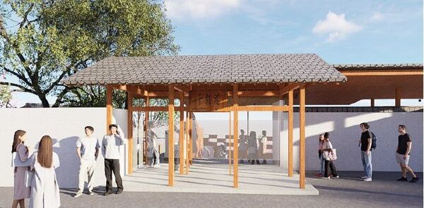 ▲北投公園露天浴池(千禧湯)預計7月底完工。(示意圖/公園處提供)