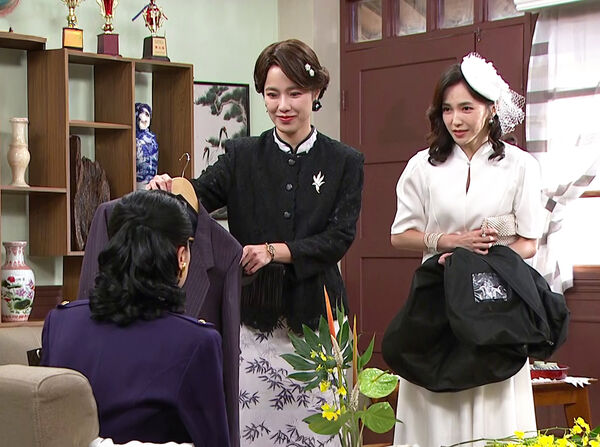 ▲黃瑄在《寶島西米樂 守護》使出渾身解數試圖挽救店內生意。(圖/台視提供)