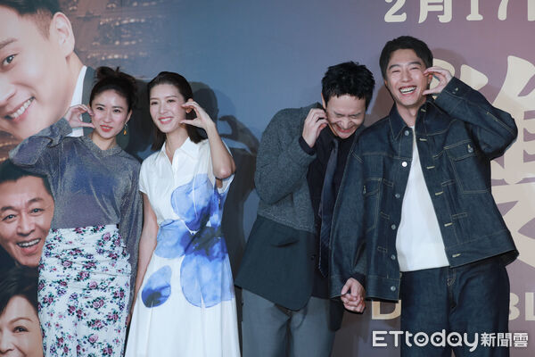 ▲▼《雙囍》劉冠廷、余香凝、楊貴媚、庹宗華、9m88、蔡凡熙。(圖/記者周宸亘攝)