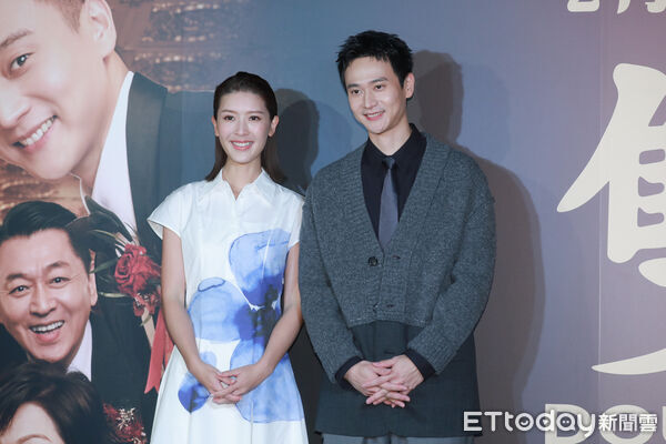 ▲▼《雙囍》劉冠廷、余香凝。(圖/記者周宸亘攝)