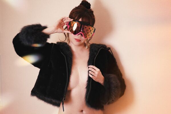 ▲珍琳說可以靠自己的產品安慰自己。(圖/珍琳提供)