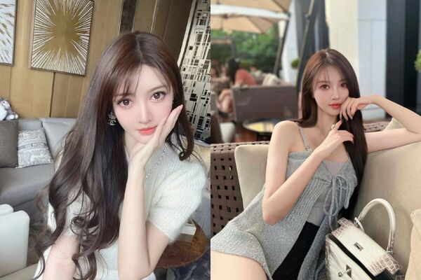 ▲▼黃曉明舊愛葉珂直播關美顏。(圖/翻攝自微博)