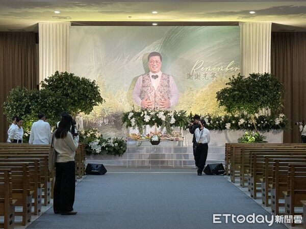 林光寧告別式遺照曝光! 蕭敬騰、Summer哀痛現身二殯