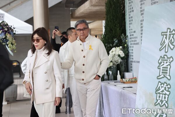 ▲▼ 蕭敬騰岳父林光寧告別式 。(圖/徐文彬攝)