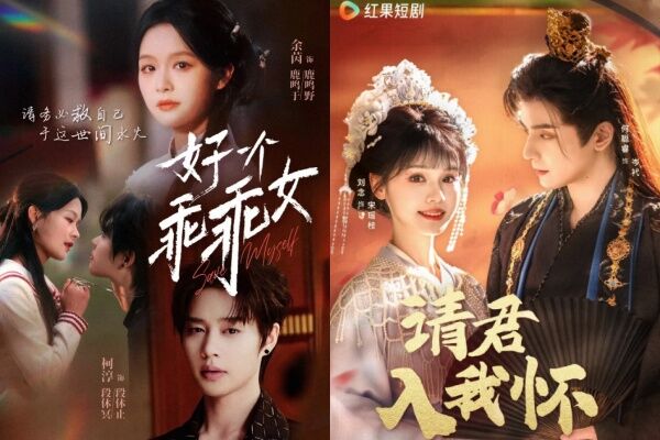 ▲紅果2025年度上榜短劇。(圖/翻攝自微博)