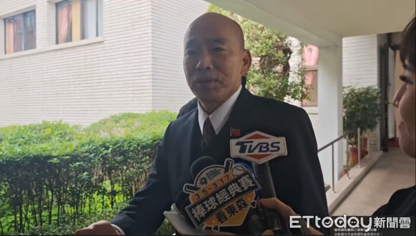 ▲▼韓國瑜回應主動邀約王世堅。(圖/記者陳煥丞攝)