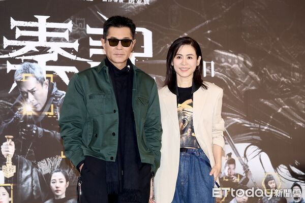 ▲▼古天樂、宣萱《尋秦記》媒體茶會。(圖/攝影中心攝)