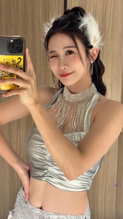 ▲▼資深小龍女琪琪開砲轟林妍霏「秀一張臭嘴」。(圖/翻攝自Instagram/kiki77.tw)