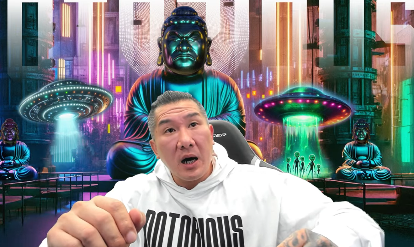 ▲館長回應「斬首賴清德」爭議。(圖/翻攝YouTube/惡名昭彰)