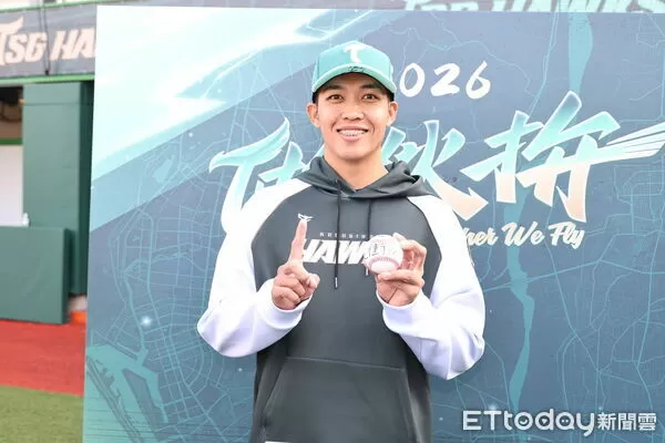 ▲▼ 台鋼雄鷹春訓開訓典禮 -林詩翔 。(圖/記者黃克翔攝)
