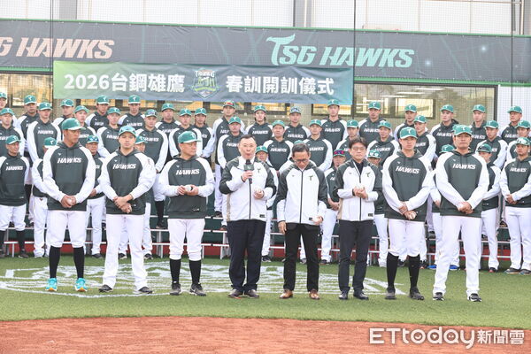 ▲▼ 台鋼雄鷹開訓典禮 。(圖/記者黃克翔攝)