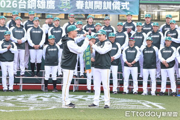 ▲▼ 台鋼雄鷹開訓典禮-王柏融,吳念庭。(圖/記者黃克翔攝)