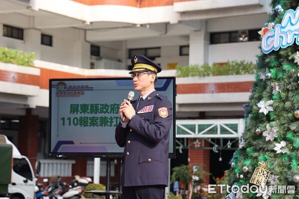 ▲110啟動屏東跨域守護網。(圖/屏東縣政府警察局提供)