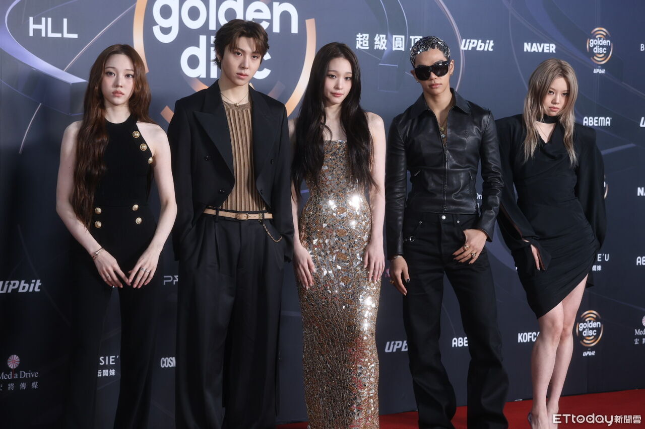 ▲ALLDAY PROJECT,金唱片頒獎典禮。(圖/記者林敬旻攝)