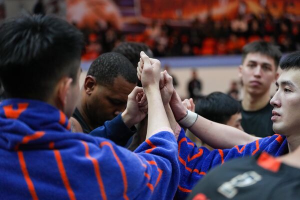 ▲桃園璞園領航猿阿提諾、陳將双、總教練卡米諾斯。(圖/PLG提供)