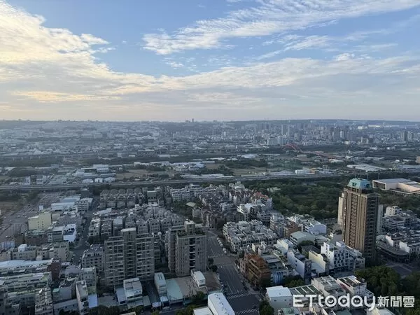 ▲▼台中市鳥瞰,台中鳥瞰。(圖/記者董美琪攝)