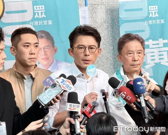 ▲民眾黨主席黃國昌。(圖/記者莊喬迪攝)