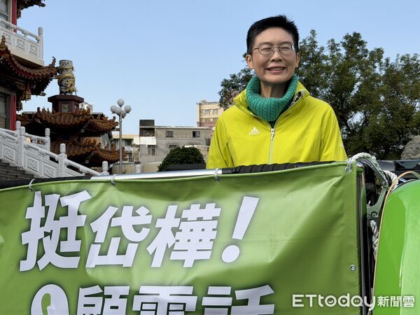 ▲林岱樺頂著新造型「小平頭」掃街,非常吸引目光 。(圖/記者吳世龍攝)