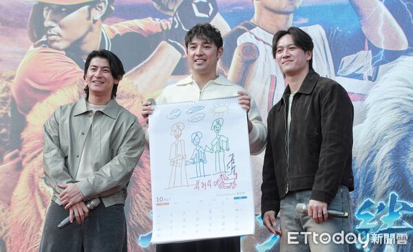 ▲▼林安可感謝球迷見面會-陳傑憲、林安可、蘇智傑。(圖/記者周宸亘攝)