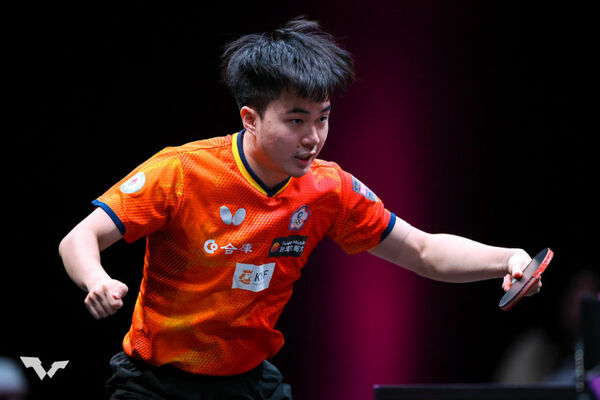 ▲林昀儒在四強戰擊敗日本一哥張本智和,久違挺進冠軍戰。(圖/取自WTT官網)