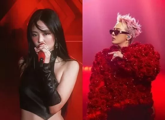 ▲GD被抓包按讚Jennie影片。(圖/翻攝自微博)