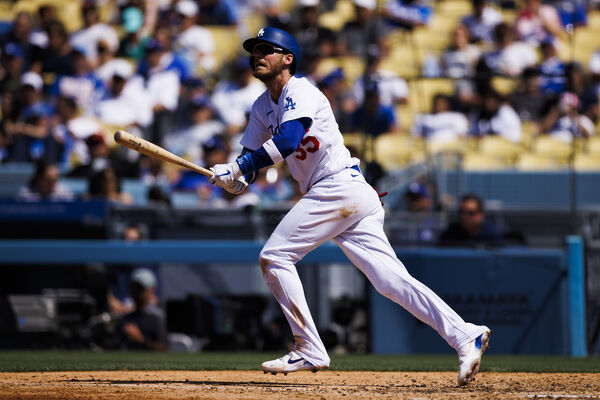 ▲道奇時期的貝林傑(Cody Bellinger)。(圖/達志影像/美聯社)