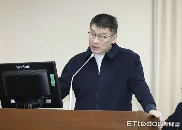 ▲陸委會副主委兼發言人梁文傑。(圖/記者湯興漢攝)