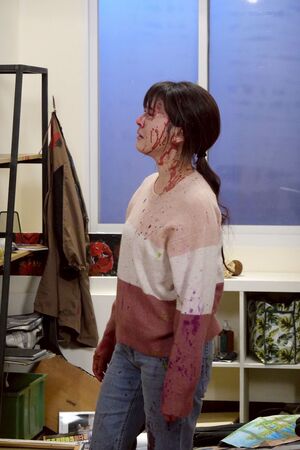 ▲蘇晏霈在《豆腐媽媽》最新劇情中,即將抓姦老公李運慶外遇王晴。(圖/民視提供)