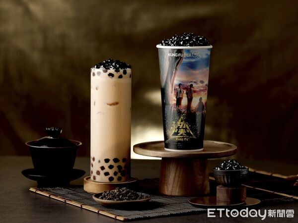 ▲▼手搖飲品牌「KUNG FU TEA 功夫茶」跨界攜手九把刀新片《功夫》推出聯名。(圖/KUNG FU TEA 功夫茶提供)