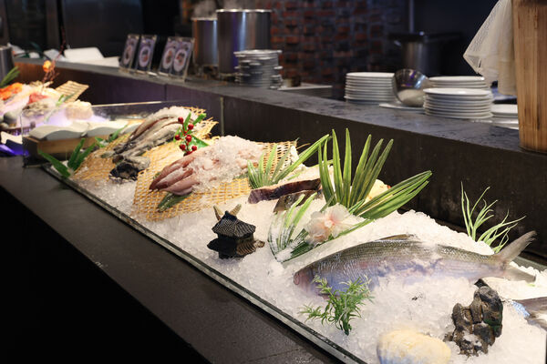 ▲▼台南桂田酒店自助式早餐「阿力海百匯餐廳」,早餐就把台南味通通吃滿。(圖/部落客台南好FOOD遊提供)