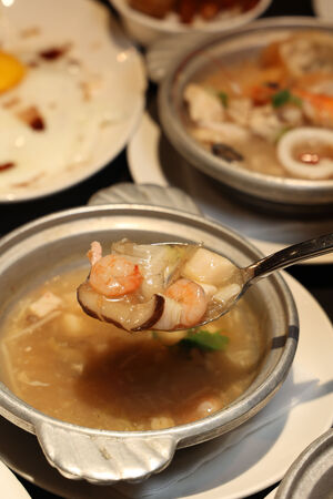 ▲▼台南桂田酒店自助式早餐「阿力海百匯餐廳」,早餐就把台南味通通吃滿。(圖/部落客台南好FOOD遊提供)