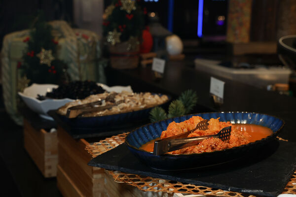 ▲▼台南桂田酒店自助式早餐「阿力海百匯餐廳」,早餐就把台南味通通吃滿。(圖/部落客台南好FOOD遊提供)