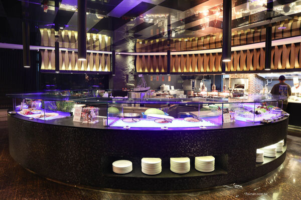 ▲▼台南桂田酒店自助式早餐「阿力海百匯餐廳」,早餐就把台南味通通吃滿。(圖/部落客台南好FOOD遊提供)