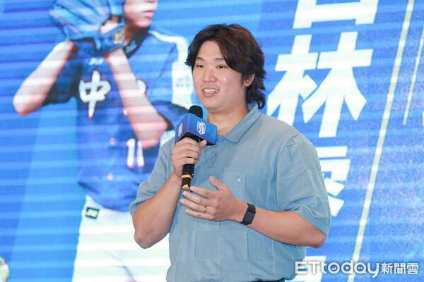 ▲▼木棒聯賽記者會-古林睿煬。(圖/記者周宸亘攝)