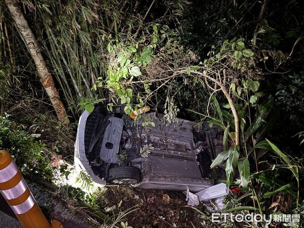 ▲苗栗銅鑼鄉一對恐佈情人,相互縱火燒工寮、毒駕蓄意衝撞,雙雙吃上官司和送醫。(圖/記者楊永盛翻攝)