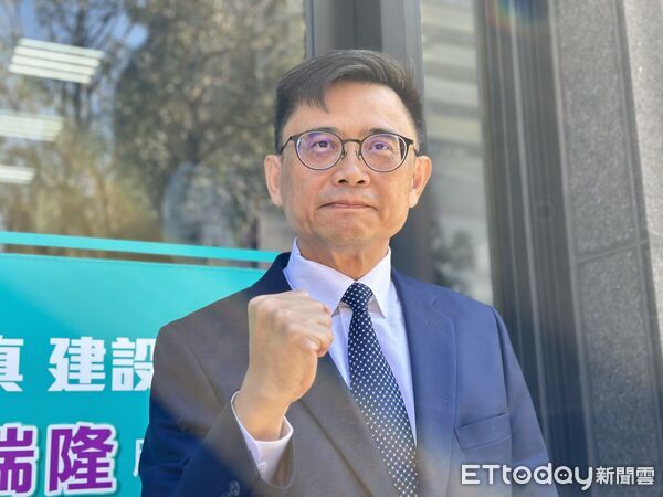 ▲立委賴瑞隆初選勝出。(圖/記者賴文萱攝)