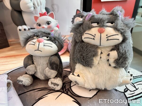 ▲▼7-11推出反派貓「魯斯佛」周邊快閃購。(圖/記者林育綾攝)