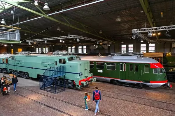 ▲▼荷蘭鐵道博物館經典列車介紹。(圖/travel with leo提供)