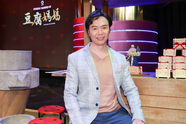 ▲《豆腐媽媽》記者會幕後曝光。(圖/民視提供)