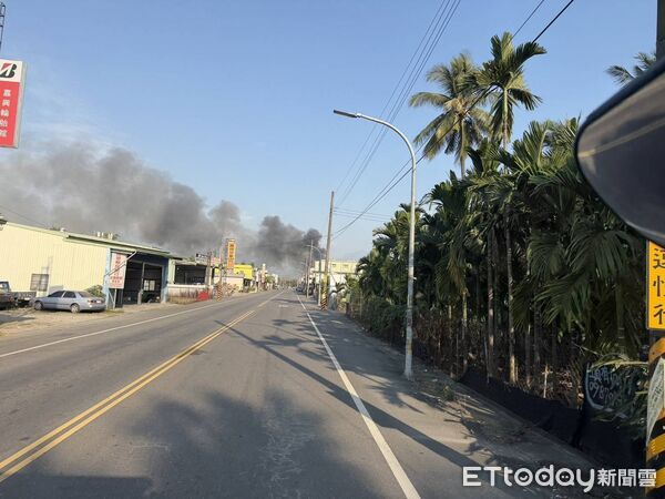 ▲長治鄉水源路火警。(圖/記者陳崑福翻攝)