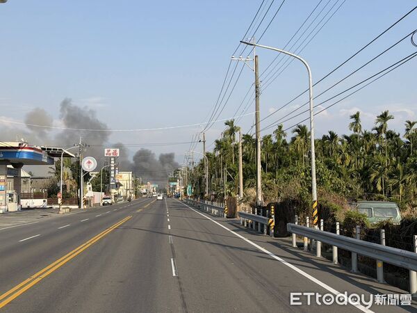 ▲長治鄉水源路火警。(圖/記者陳崑福翻攝)
